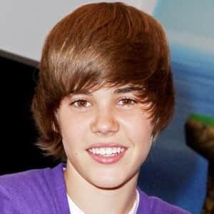 Justin Bieber Cheveux Avant