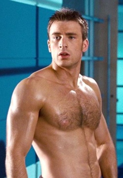 Chris Evans Poids