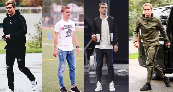 Antoine Griezmann Style et look